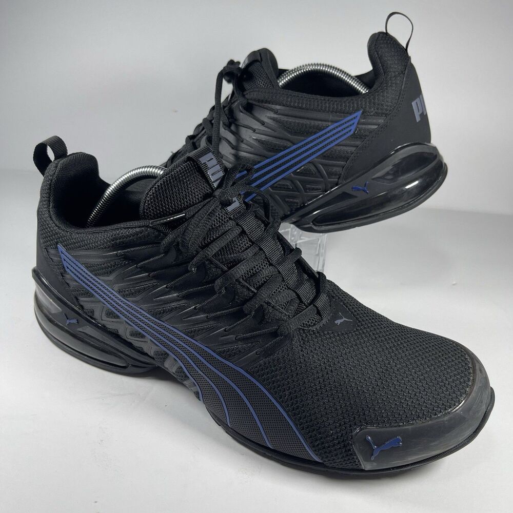 PUMA Cell Magma Clean Men's Running Shoes Black Blue 310727-01 Size 14
